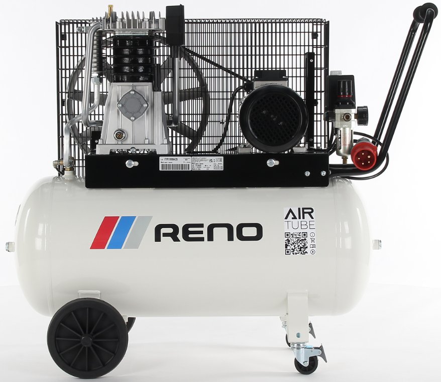 Kompressor 4 HK med 90 liter beholder. Reno