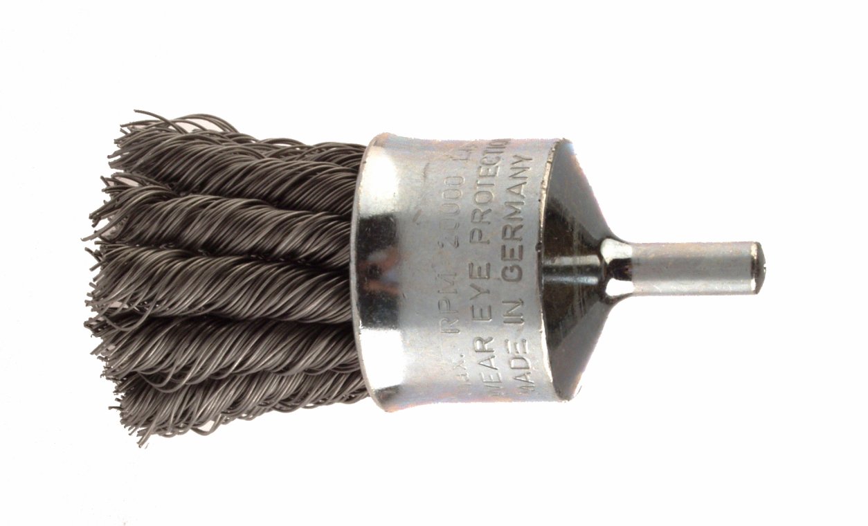 Penselbørste 29 mm, m/6 mm skaft. Lessmann