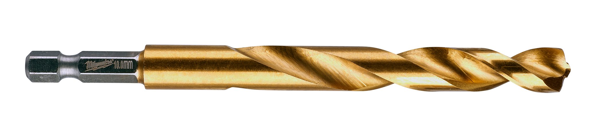 Spiralbor 10,0 mm, HSS-TiN. Milwaukee