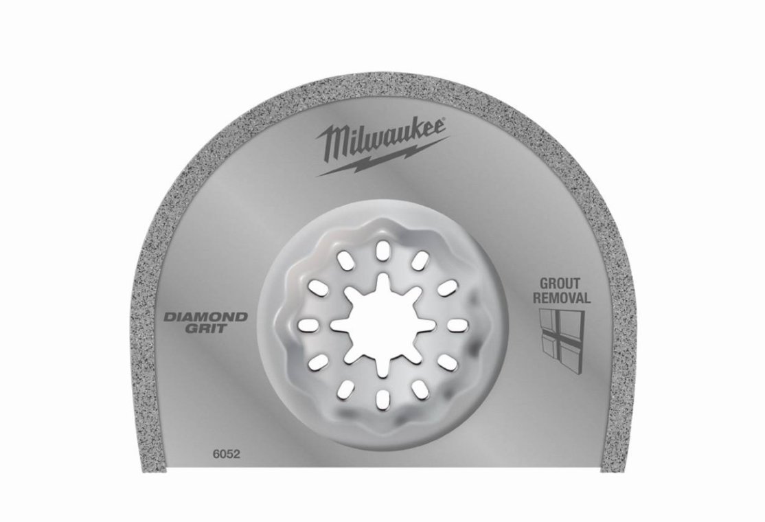 Multicutterklinge 75 mm, diamantkorn. Milwaukee