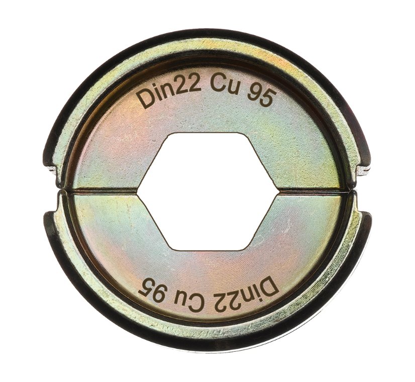 Pressbakke DIN 22 Cu 95. Milwaukee