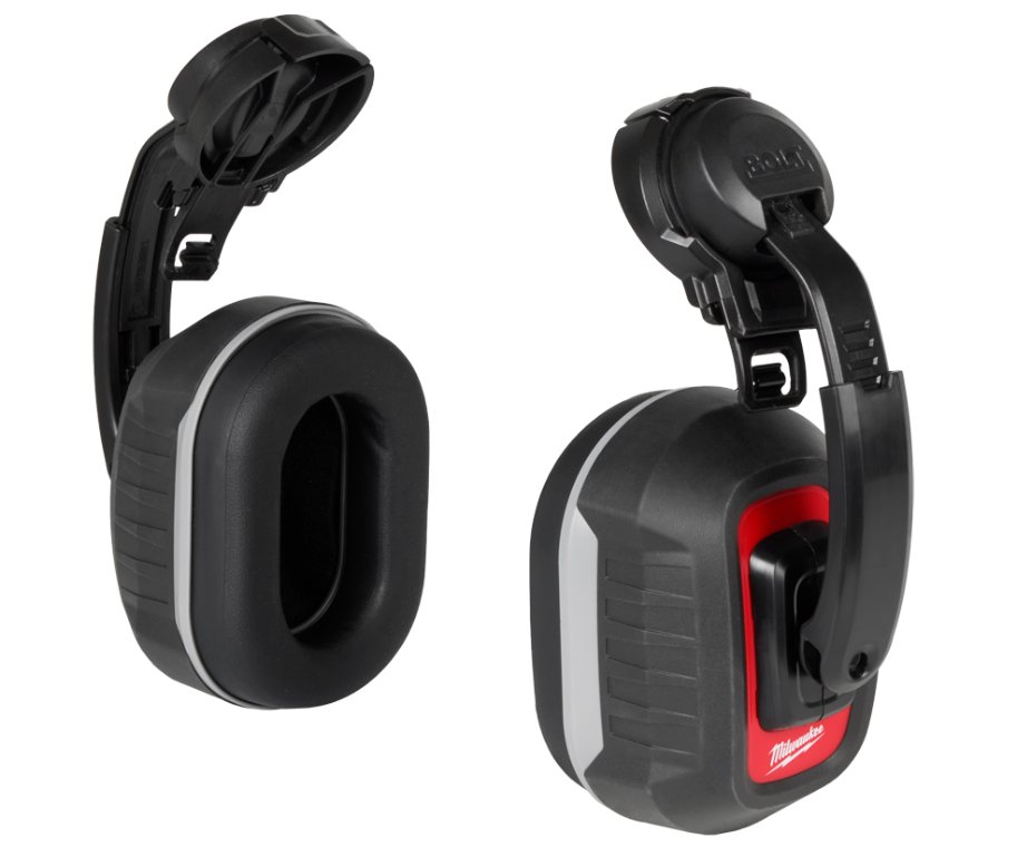 Høreværn til hjelm HP Bolt. Milwaukee
