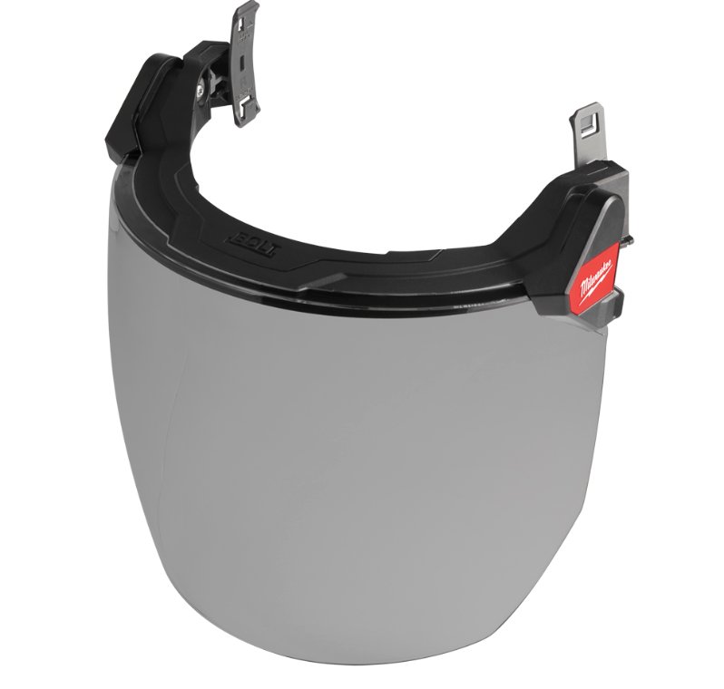 Løst langt visir grå. Bolt. Milwaukee