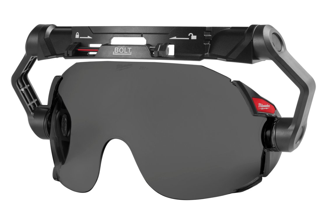 Løst kort visir tonet. Bolt. Milwaukee