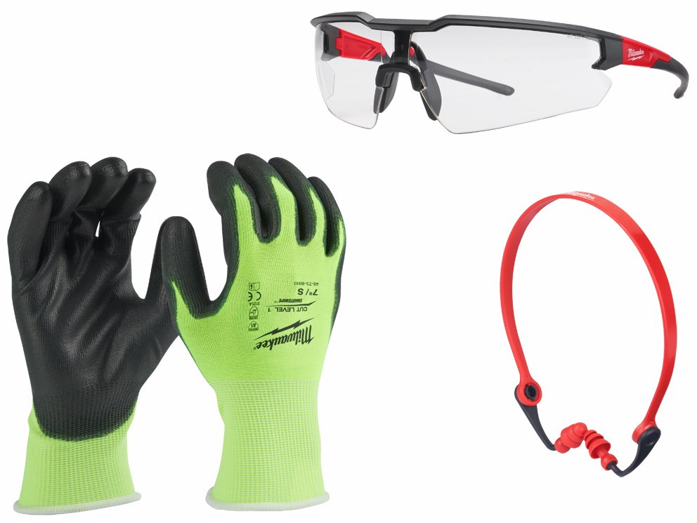 Beskyttelsessæt str. 10. Milwaukee