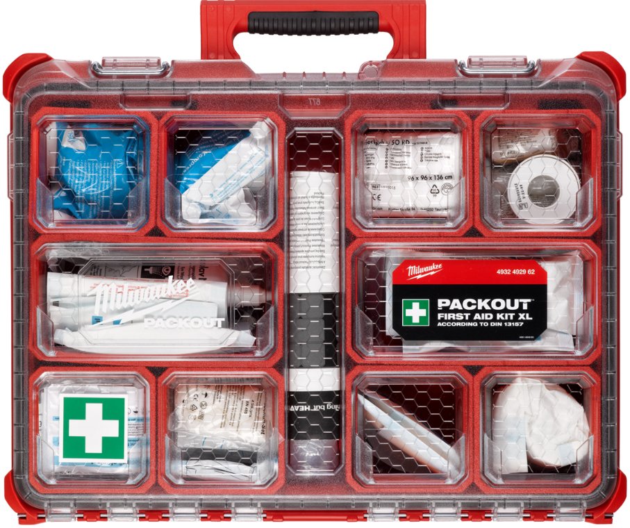 Førstehjælpskasse XL - Packout. Milwaukee