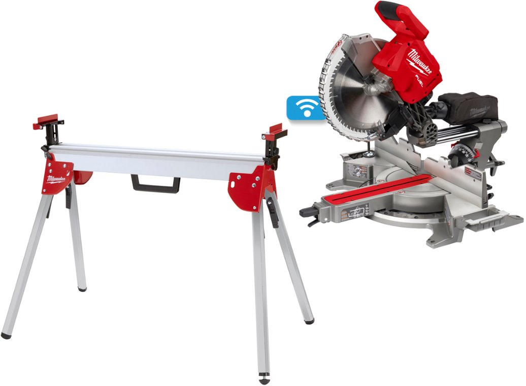 Kap/geringssav 18 V. + Bord. Milwaukee