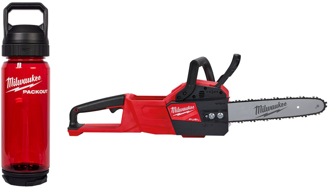 Kædesav 18 V. + Drikkedunk. Milwaukee