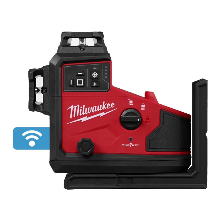 Linjelaser 3x360° grøn 12 v. Milwaukee