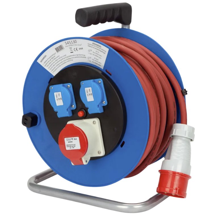 Kabeltromle 400 V, 20 m