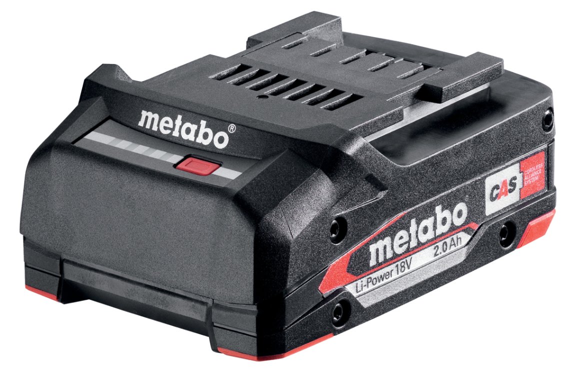 Batteri 18 volt, 2,0 Ah. Metabo