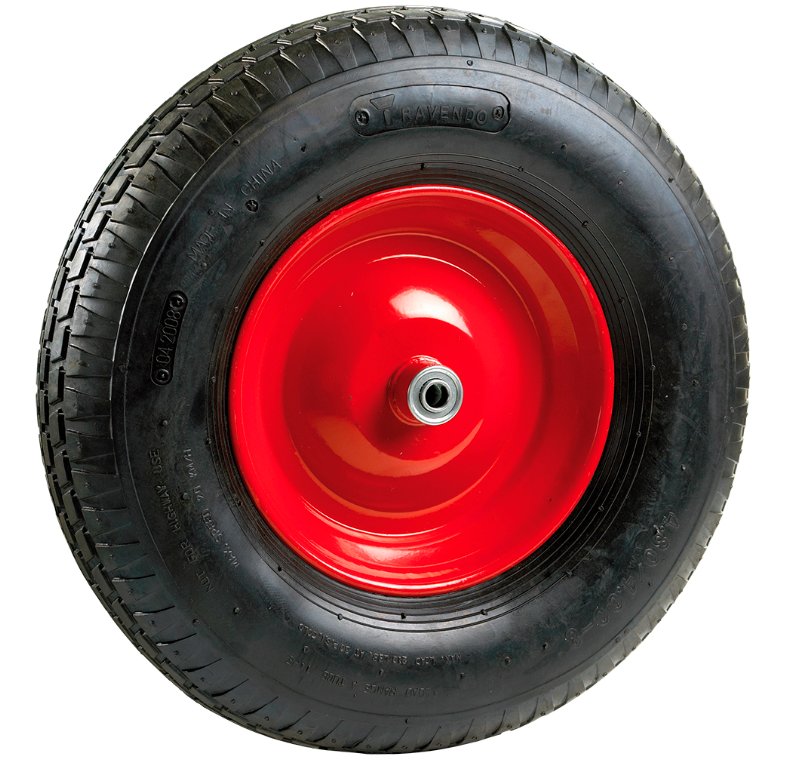 Luftgummihjul. Ravendo