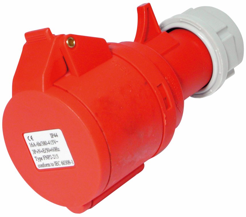 Forlængerled 400 volt, rød