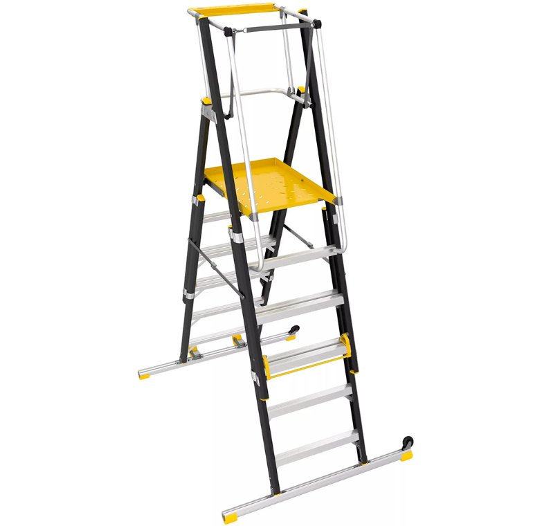 Arbejdsplatform 4-7 trin. W.steps