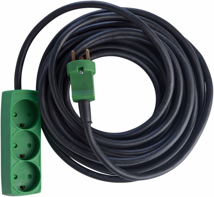 Forlængerledning 10 m.