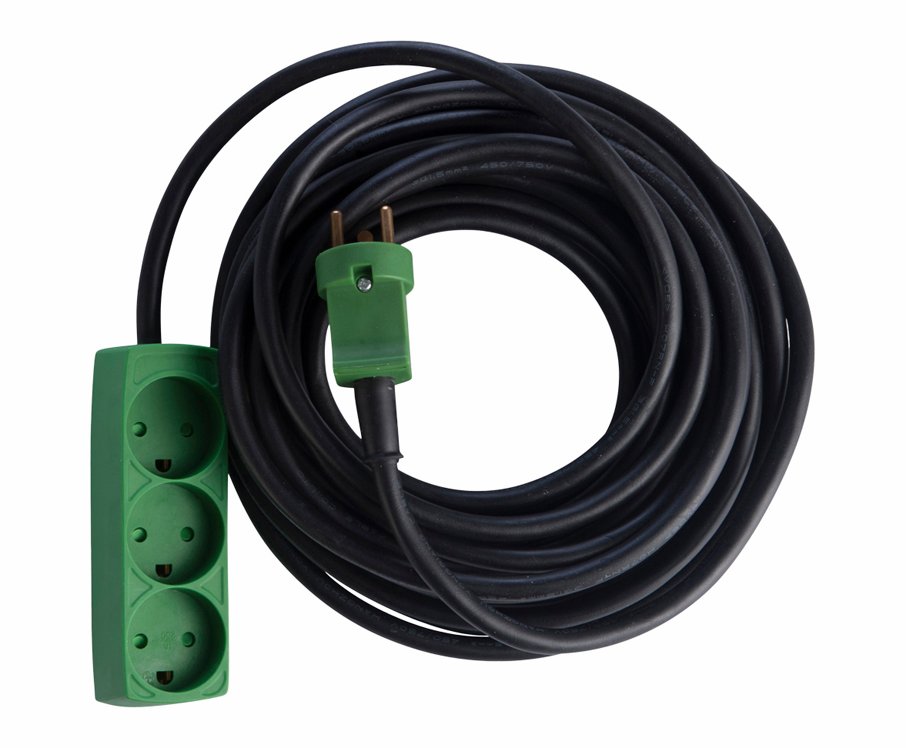 Forlængerledning 15 m.