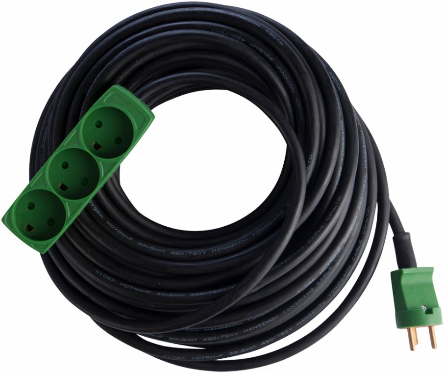 Forlængerledning 25 m.