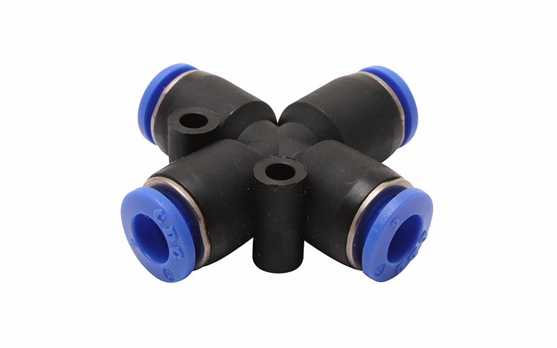 Push-in ø6 mm kryds