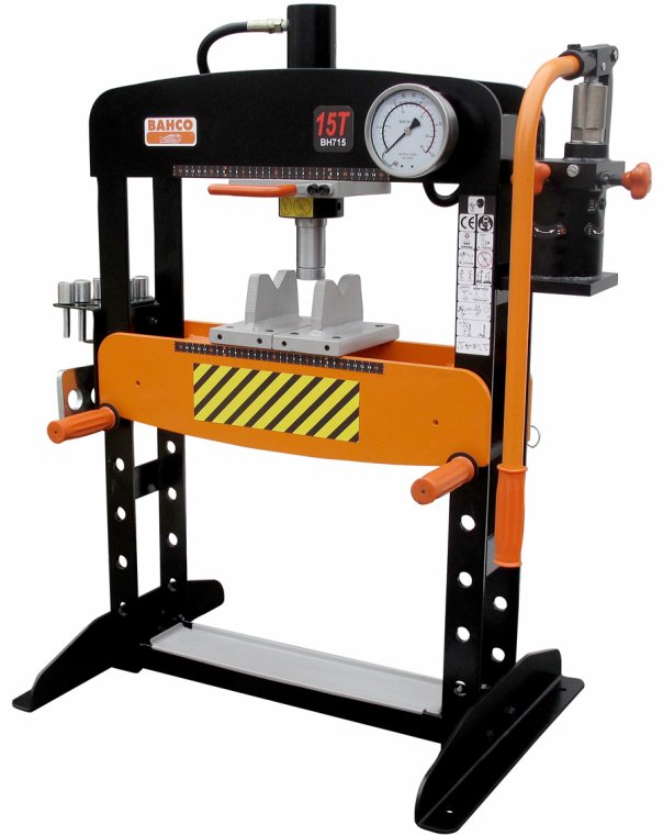 Værkstedspresser 15 tons. Bahco