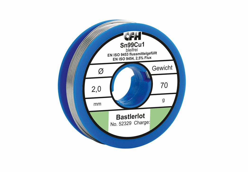 Loddetin 2,0 mm - 70 gram. CFH