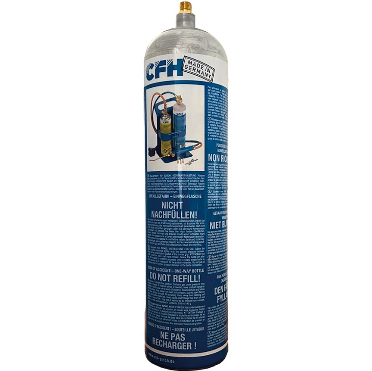 Oxygenflaske - 1 ltr. CFH 