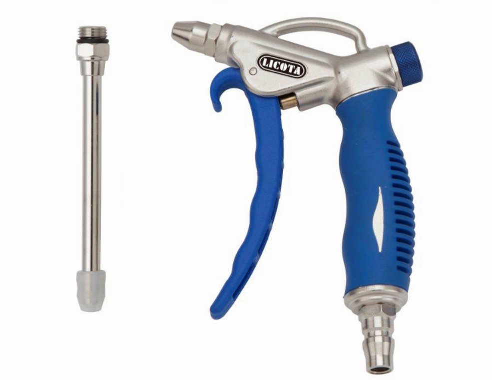 Blæsepistol med justerbart stråle. Licota