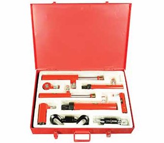 Træksæt 10 tons, hydraulisk i kuffert