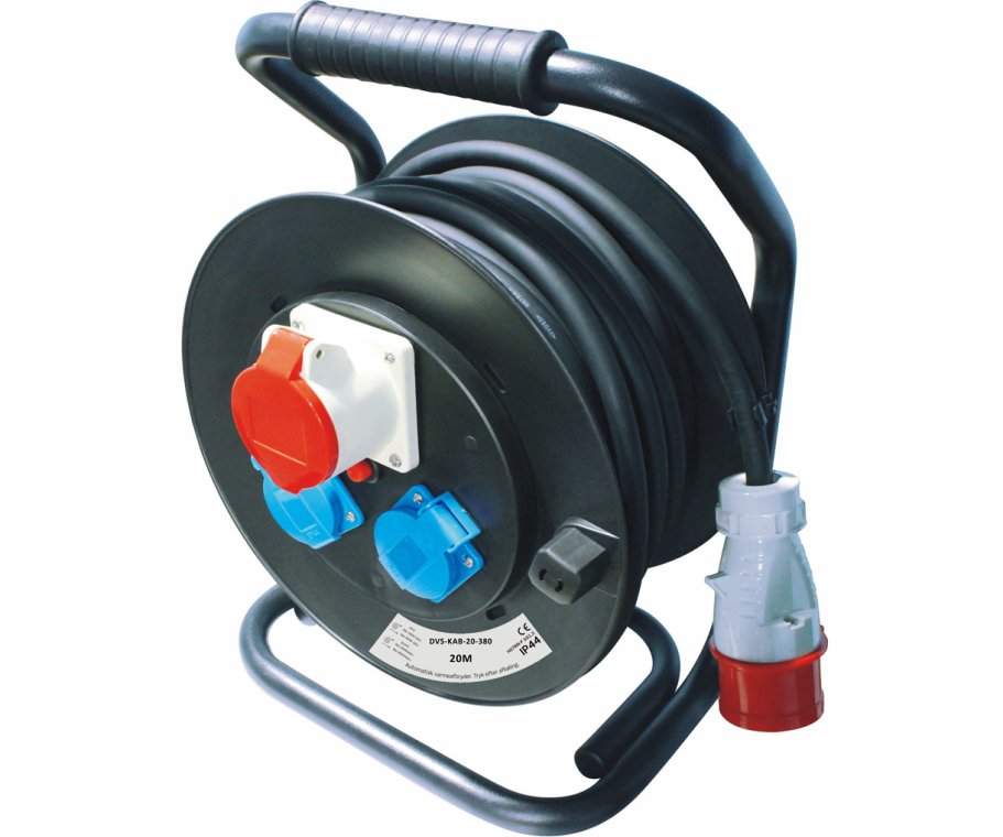 Kabeltromle 20 m. 400 V.