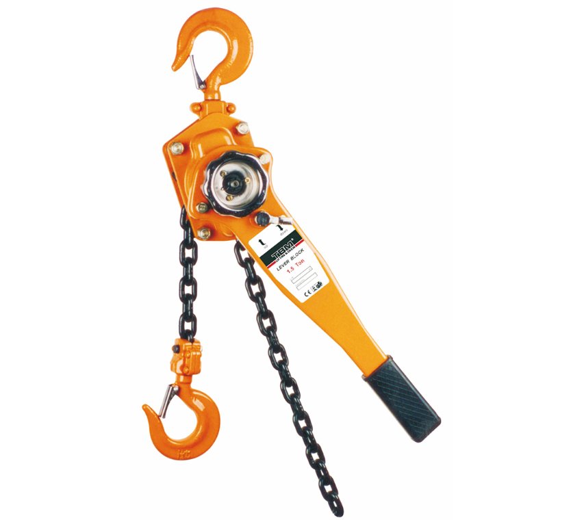 Skraldetalje 1500 kg. 3 meter løft