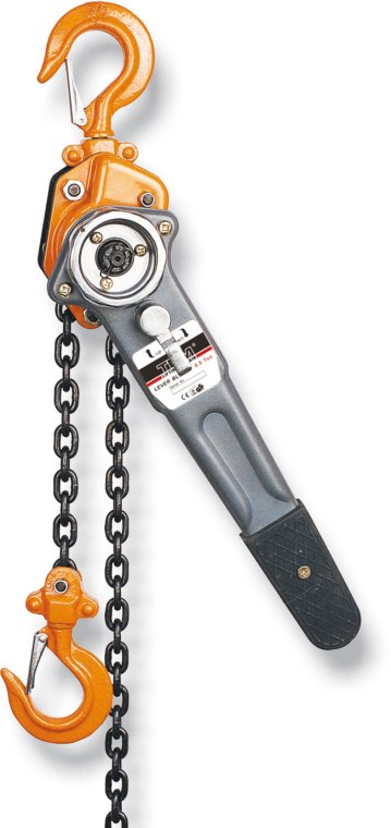 Skraldetalje 500 kg. 3 meter løft