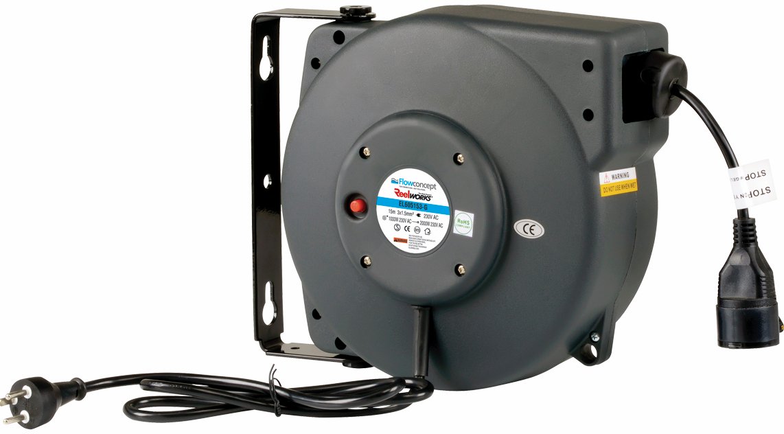 Kabelopruller 15 mtr. Flowconcept