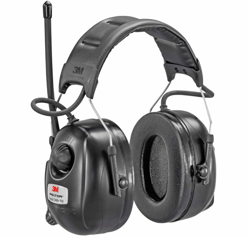 Høreværn m/DAB+ og FM-radio, PELTOR™ 3M™