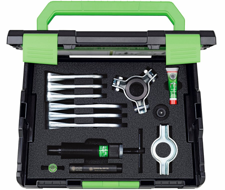 Aftrækkersæt 10 tons hydraulisk. Kukko