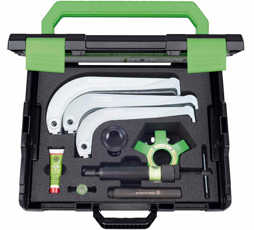 Aftrækkersæt 10 tons hydraulisk. Kukko