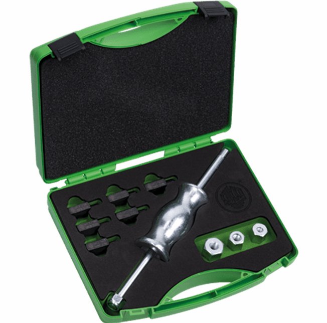 Glidehammersæt 0,9 kg i kuffert. Kukko