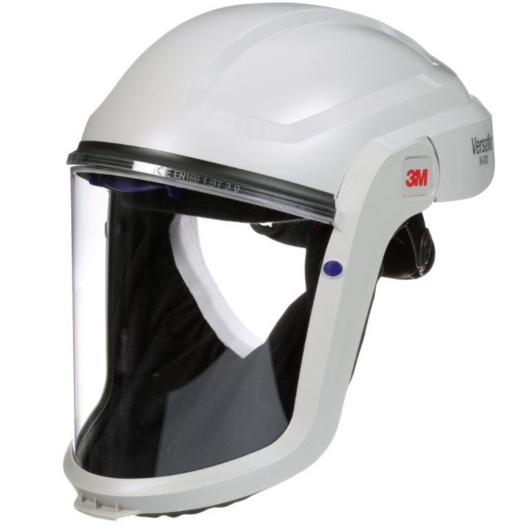 Hjelm med visir. Versaflo. 3M