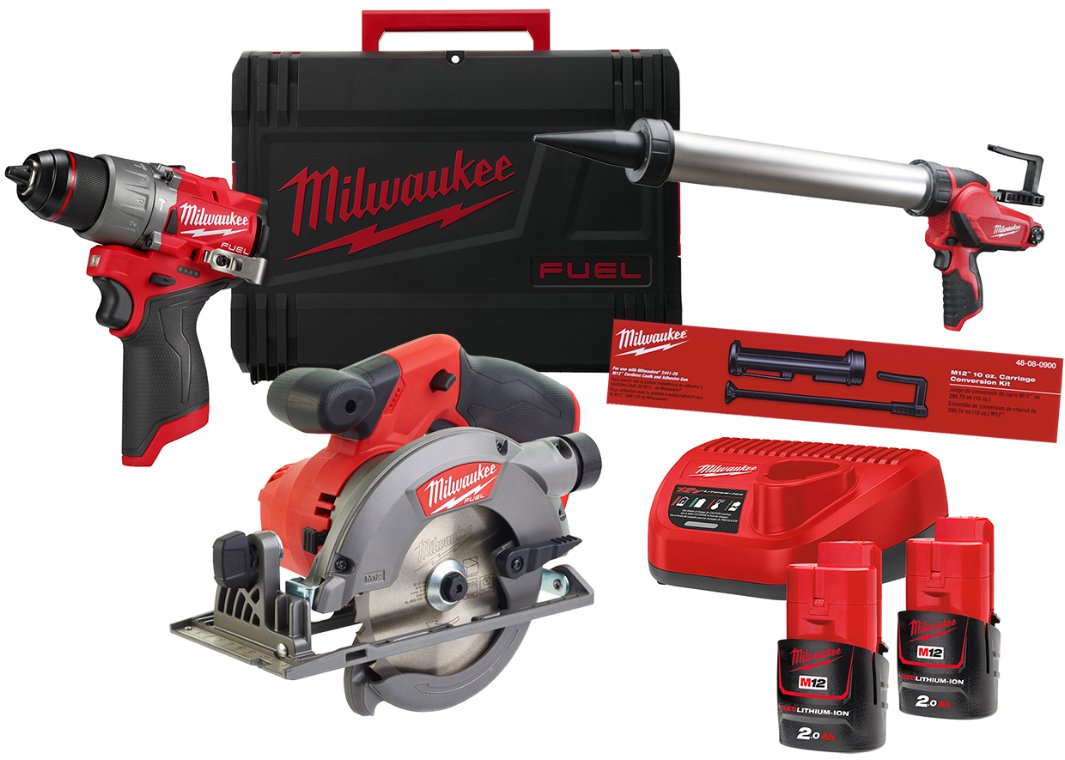 Akku Powerpack 12 V. 2 Ah. Milwaukee