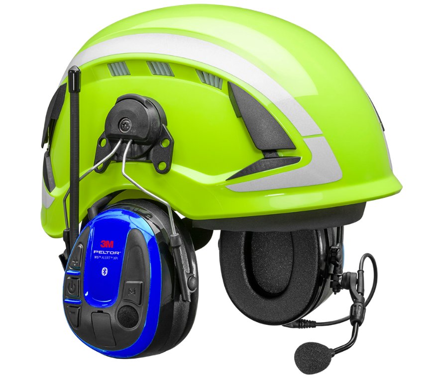 Hjelmhøreværn med Bluetooth osv. 3M