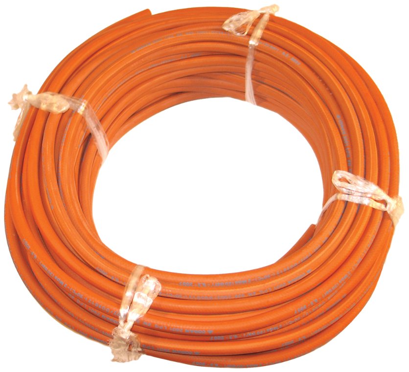 Højtryksgasslange 6,3 mm, u/fittings. Sievert