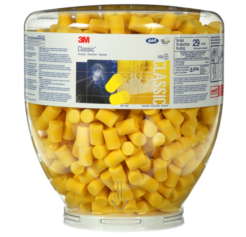 Refillbeholder m/ørepropper