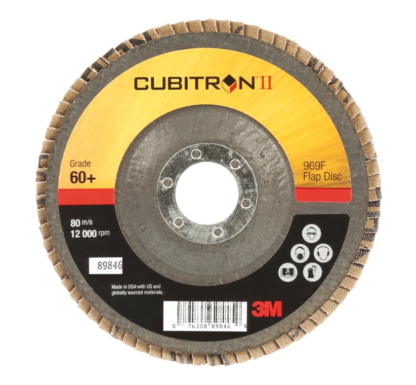 Lamelrondel 125 mm, K80 Cubitron II. 3M