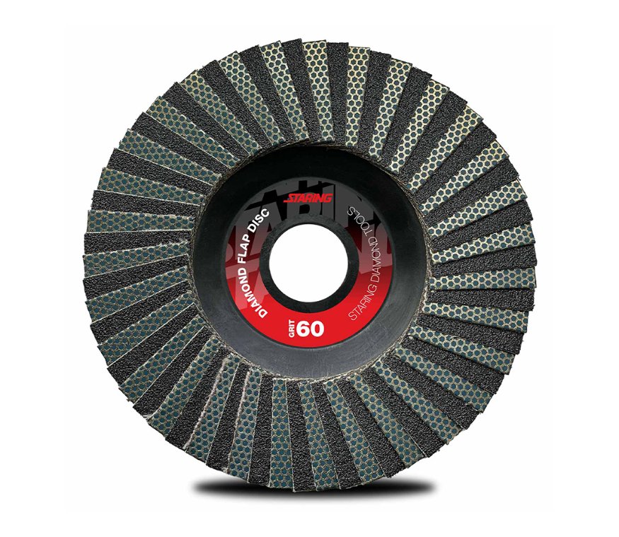 Lamelrondel 125 mm, K60. Staring