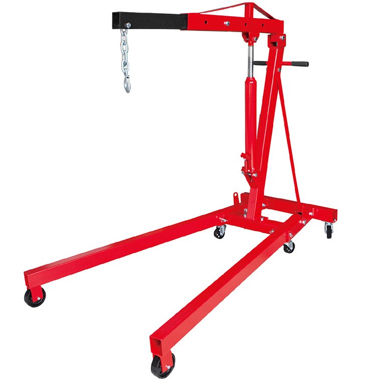 Værkstedskran 2000 kg, sammenklappelig