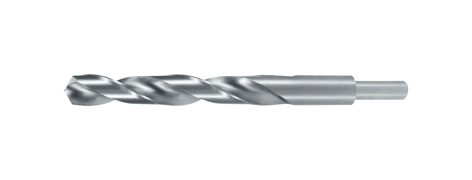Spiralbor 19,5 mm m. neddrejet skaft, HSS