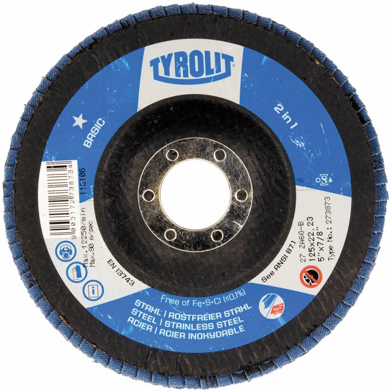 Lamelrondel 125 mm, K60 Tyrolit