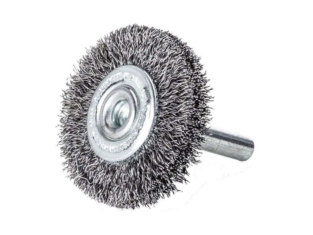 Axialbørste 60x10, m/6 mm skaft. Lessmann