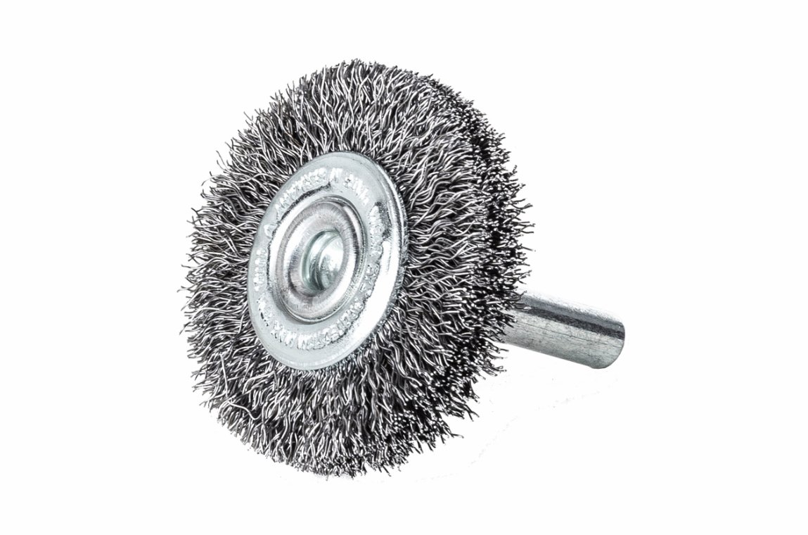Axialbørste 60x10, m/6 mm skaft. Lessmann