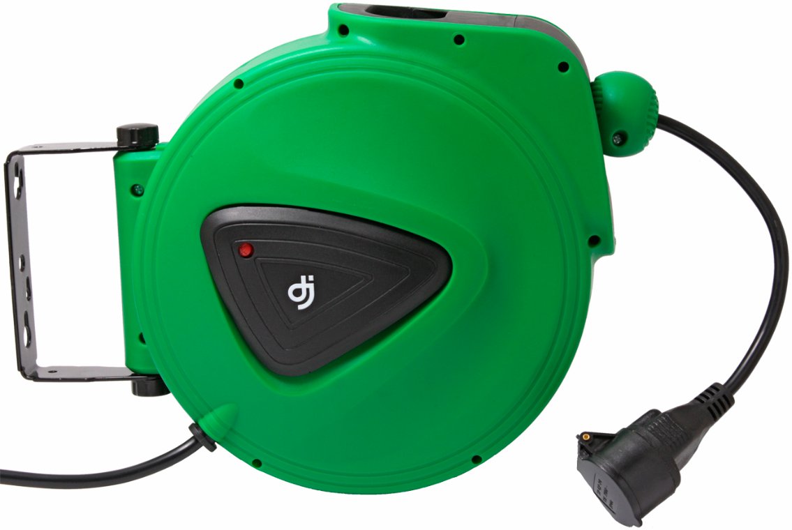 Kabelopruller 20 mtr. aut. 3x1,5 mm2. DJ Tools