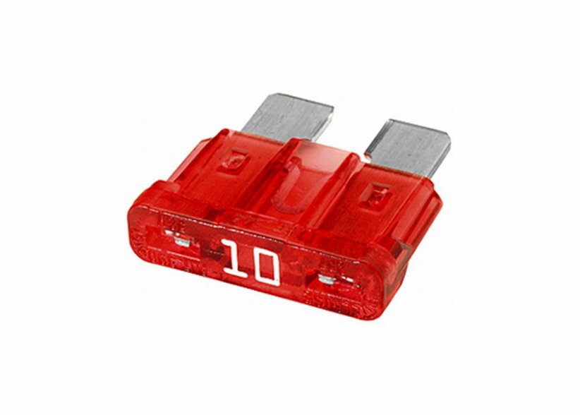Fladsikring 10 Amp 50 stk/pk. Hella
