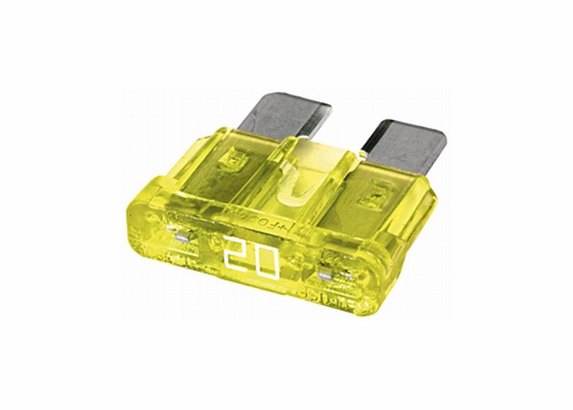 Fladsikring 20 Amp 50 stk/pk. Hella